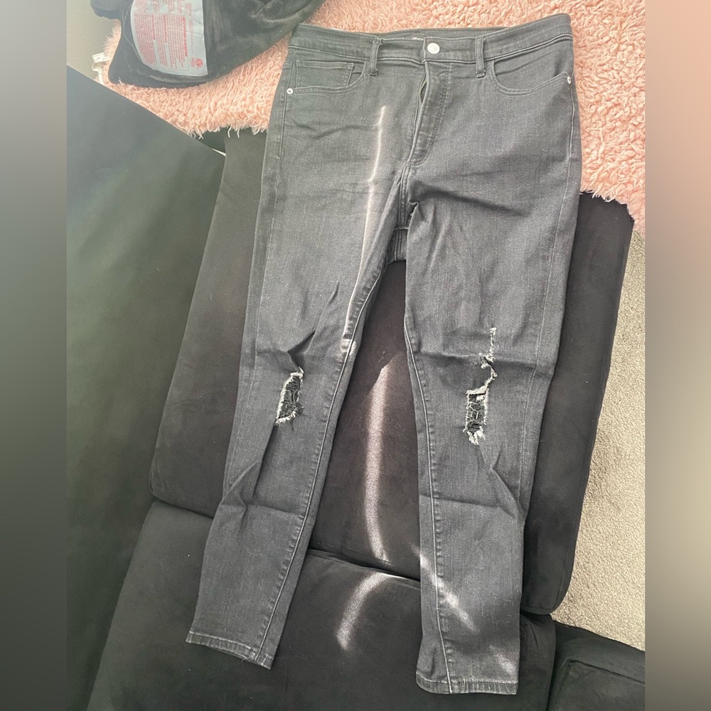 Express skinny high rise size 14